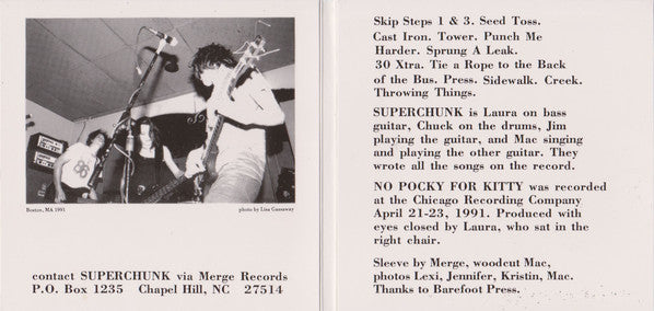 Superchunk : No Pocky For Kitty (CD, Album, RE, RM, Car)