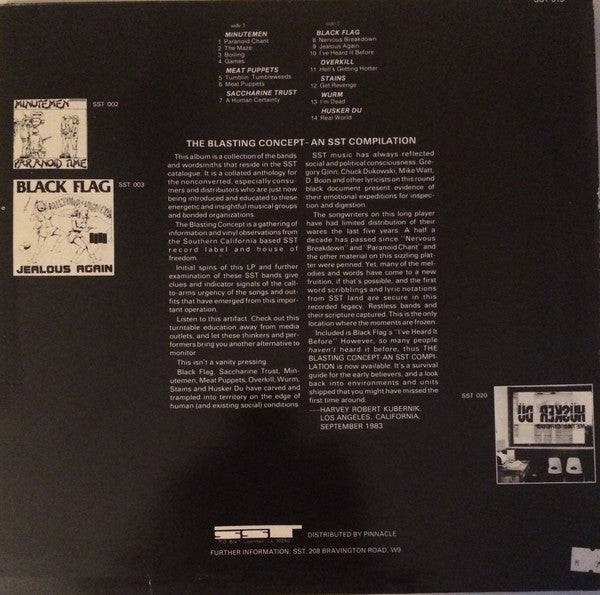 Various : The Blasting Concept (LP, Comp)