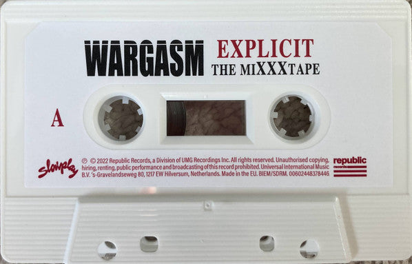 Wargasm (7) : EXPLICIT: The MiXXXtape (Cass, EP, Whi)