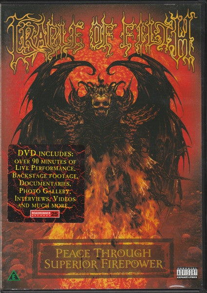 Cradle Of Filth : Peace Through Superior Firepower (DVD-V, PAL)