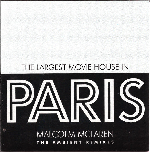 Malcolm McLaren : Paris (2xCD, Album)