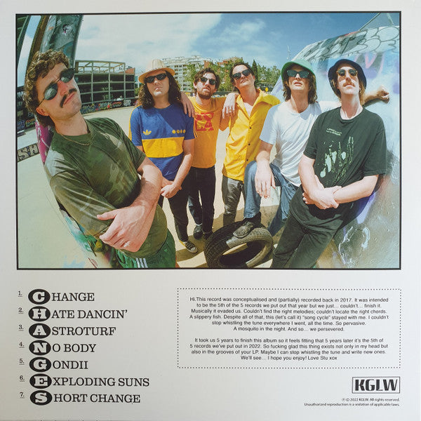 King Gizzard And The Lizard Wizard : Changes (LP, Album, Ltd, Bla)