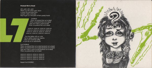 L7 : Pretend We're Dead (CD, Single, Ltd, CD1)