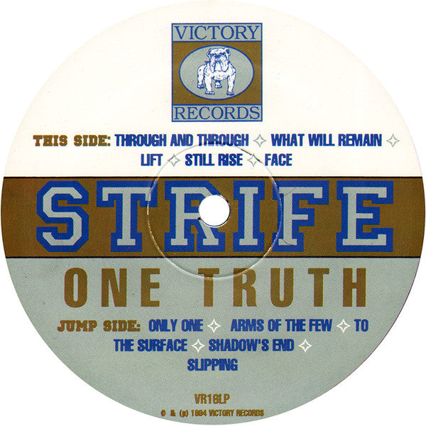 Strife : One Truth (LP, Album)