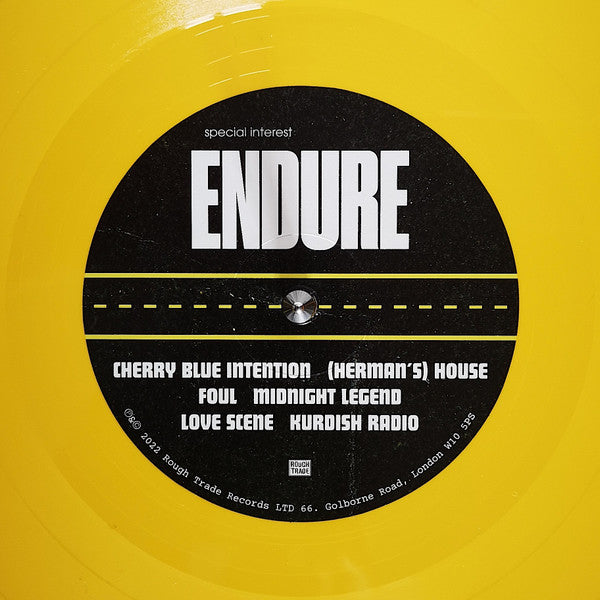 Special Interest (2) : Endure (LP, Ltd, Yel)