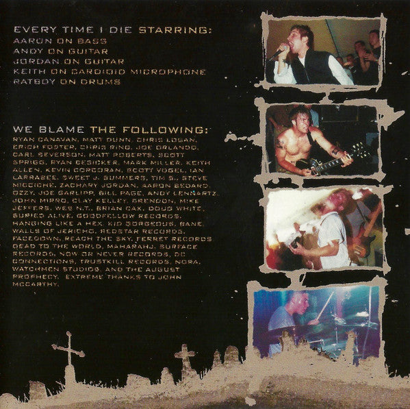 Every Time I Die : The Burial Plot Bidding War (CD, EP)