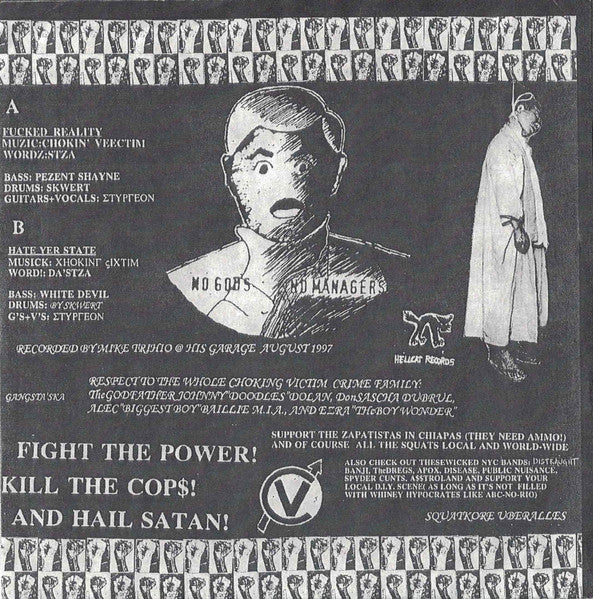 Choking Victim : Victim Comes Alive (7", EP, Ltd)