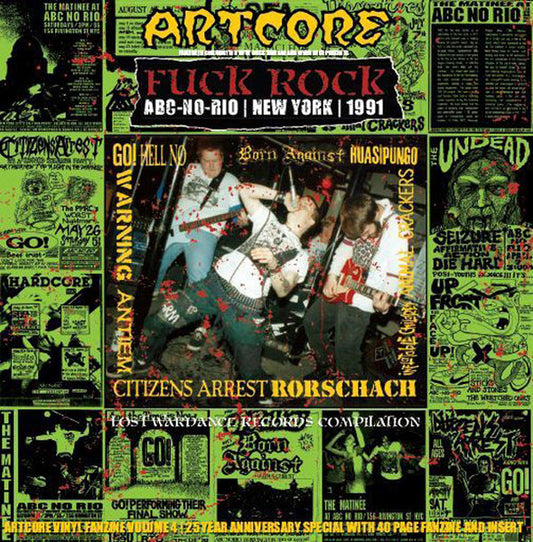 Various : Fuck Rock (LP, Comp, Gre)