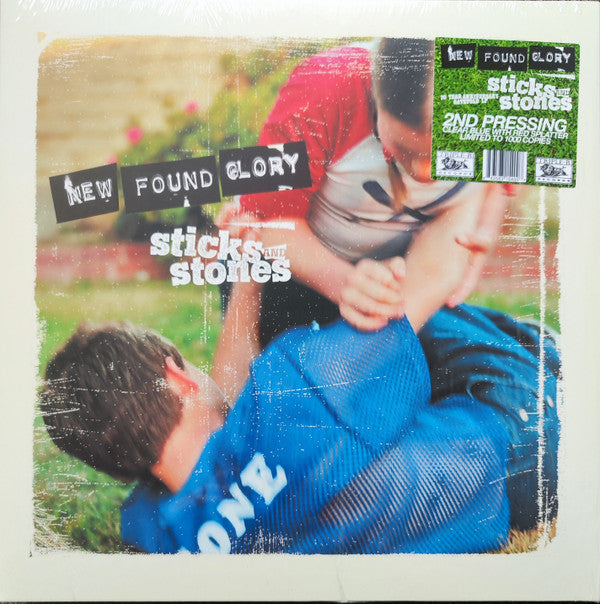 New Found Glory : Sticks And Stones (LP, Album, Ltd, RE, RP, Blu)