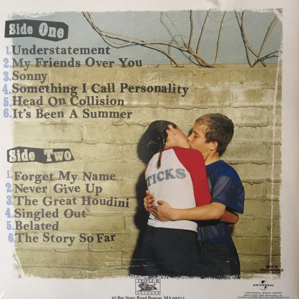 New Found Glory : Sticks And Stones (LP, Album, Ltd, RE, RP, Blu)