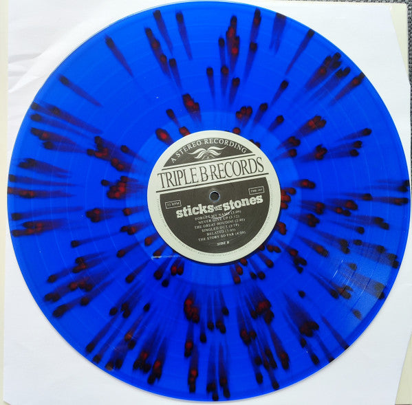 New Found Glory : Sticks And Stones (LP, Album, Ltd, RE, RP, Blu)