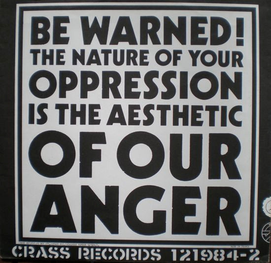 Crass : Yes Sir, I Will. (LP, Album, RE)