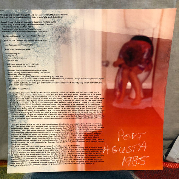 Frenzal Rhomb : Sans Souci (LP, Album, Ltd, Rus)