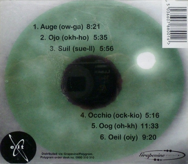 Mark Springer (3) : Eye (CD, Album)