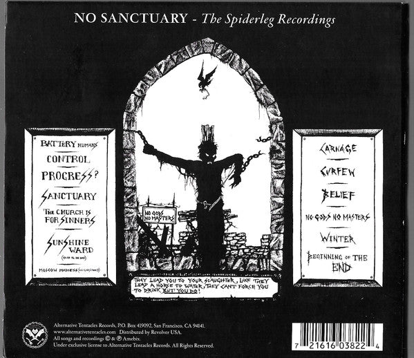 Amebix : No Sanctuary - The Spiderleg Recordings (CD, Comp, M/Print, Dig)