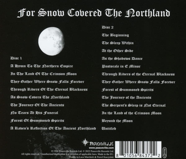 Ancient Wisdom : For Snow Covered The Northland (CD, Album, RE + CD + RM)