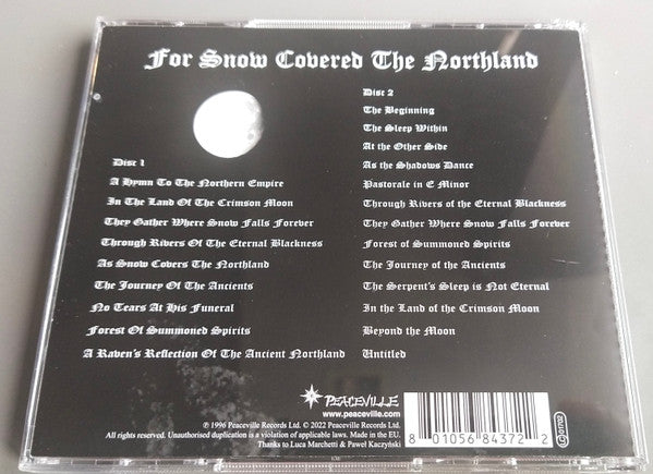 Ancient Wisdom : For Snow Covered The Northland (CD, Album, RE + CD + RM)