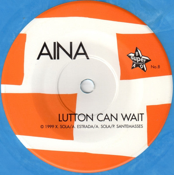 The Capitol City Dusters & Aina (5) : A Split 7" (7", Blu)
