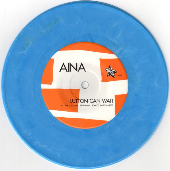 The Capitol City Dusters & Aina (5) : A Split 7" (7", Blu)