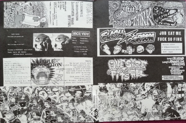 Various : Violence - A Japanese Hardcore Compilation (Flexi, 8", Comp)