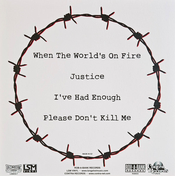 Brigata Vendetta : When the World´s on Fire (7", EP)