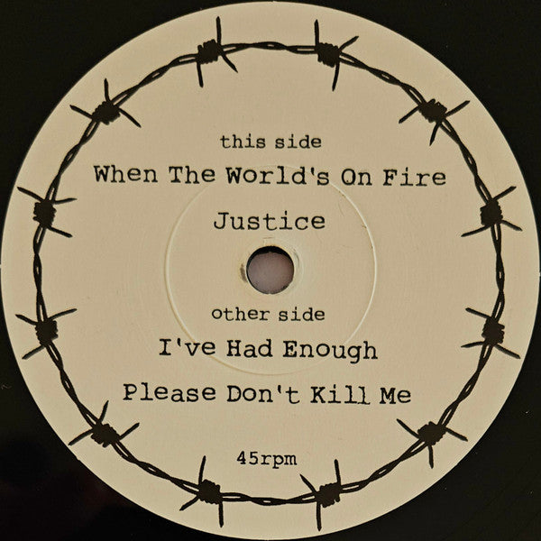 Brigata Vendetta : When the World´s on Fire (7", EP)