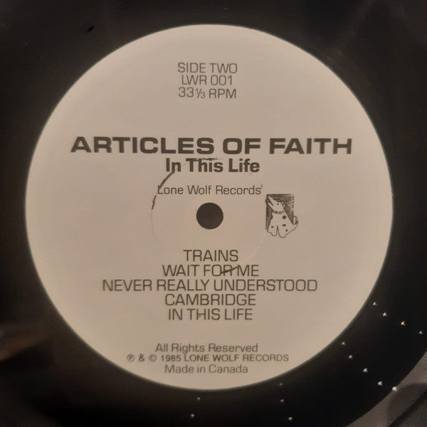 Articles Of Faith : In This Life (LP, Album)