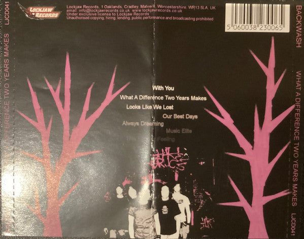 Backwash (5) : What A Difference Two Years Makes (CD, MiniAlbum)