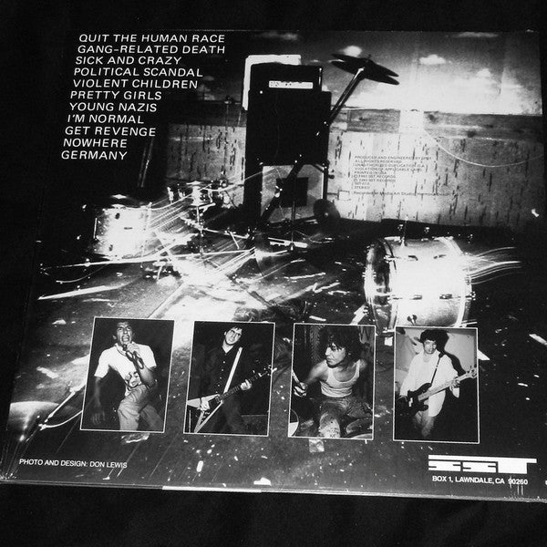 Stains (3) : Stains (12", Album, RP)
