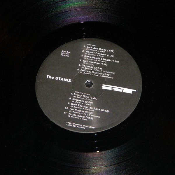 Stains (3) : Stains (12", Album, RP)