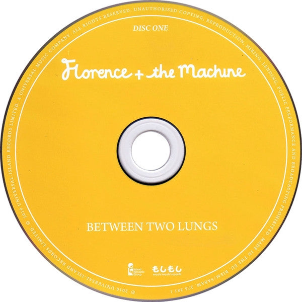 Florence + The Machine* : Between Two Lungs (CD, Album, Enh + CD, P/Mixed + Dlx)