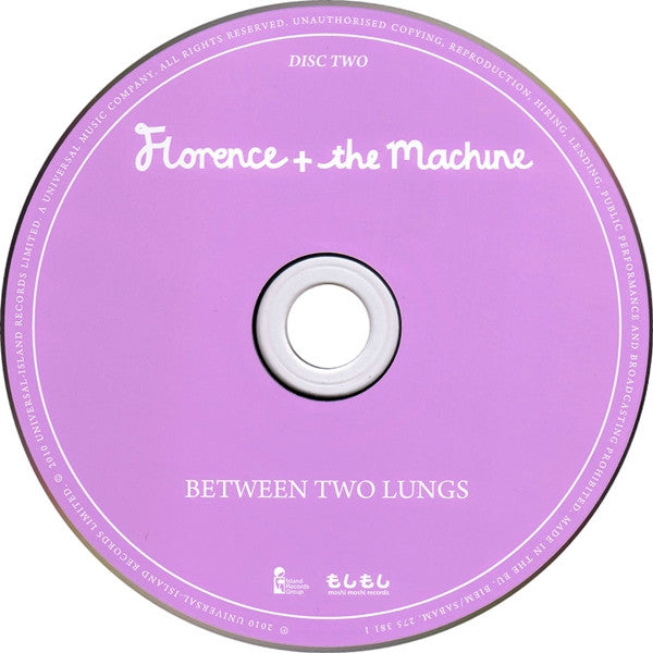 Florence + The Machine* : Between Two Lungs (CD, Album, Enh + CD, P/Mixed + Dlx)