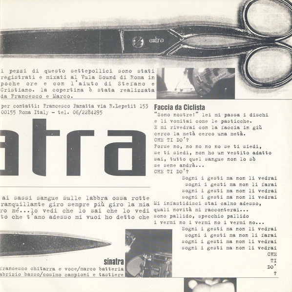 Sinatra (2) : Sinatra (7", EP)
