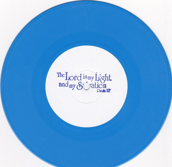 Kill Yourself : 2004 Tour 7" (7", Blu)