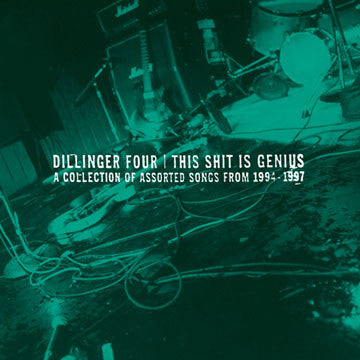 Dillinger Four : This Shit Is Genius (LP, Comp, RP, Yel)