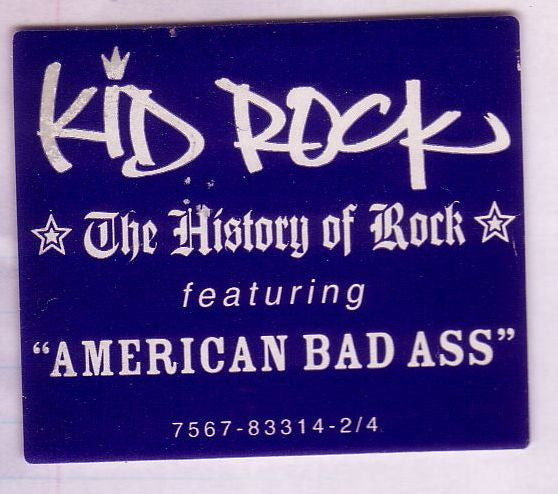 Kid Rock : The History Of Rock (CD, Comp)