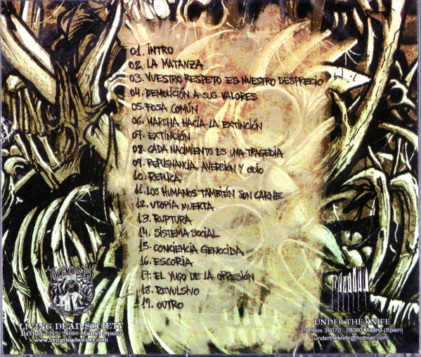 Looking For An Answer : Extinción (CD, Album)