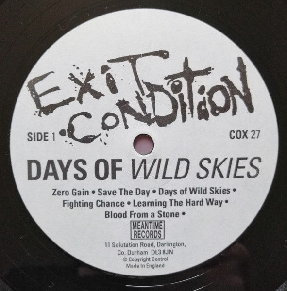 Exit Condition : Days Of Wild Skies (LP, Album)