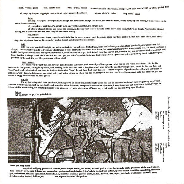 Dropout (2) : No Thanks To Neil (7", EP, Ltd, Num)