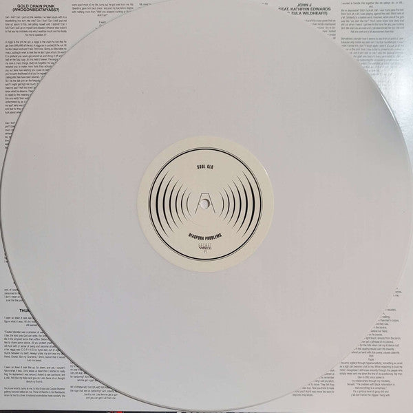 Soul Glo : Diaspora Problems (LP, Album, Whi)