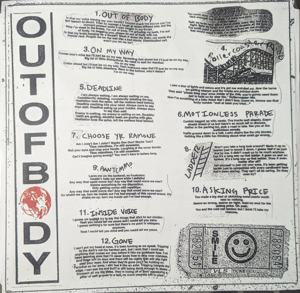 Dazy (4) : Out Of Body (LP, Ltd, Red)