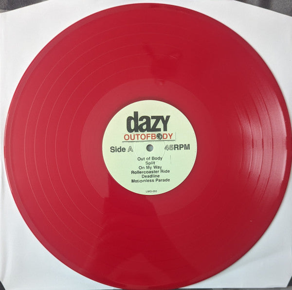 Dazy (4) : Out Of Body (LP, Ltd, Red)