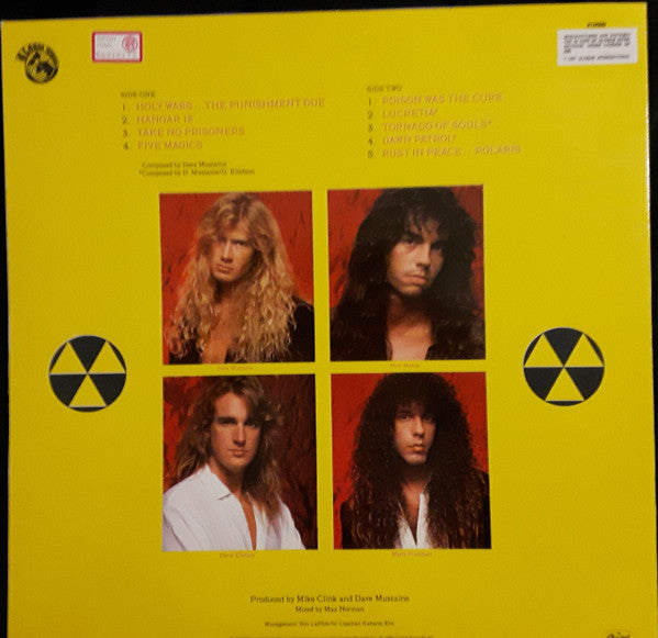 Megadeth : Rust In Peace (LP, Album, Mul)