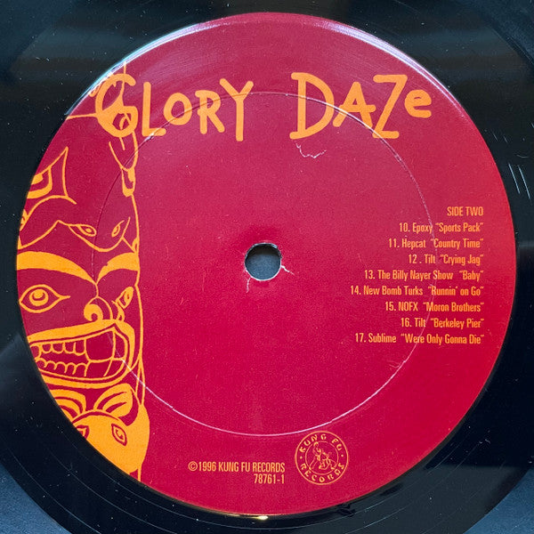 Various : Glory Daze (Original Motion Picture Soundtrack) (LP, Comp)