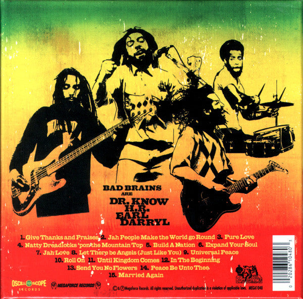 Bad Brains : Build A Nation (7", Pic + 7", Gre + 7", Yel + 7", Red + Box, Album)