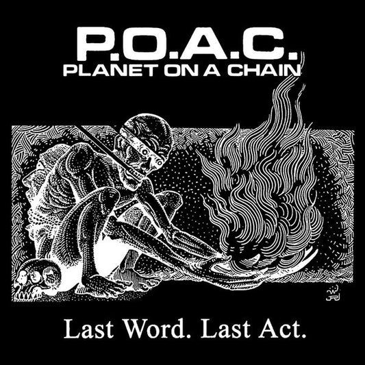 Planet On A Chain : Last Word. Last Act. (7", EP)