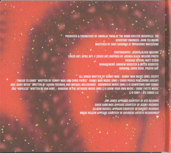Sunny War : Anarchist Gospel (CD, Album)