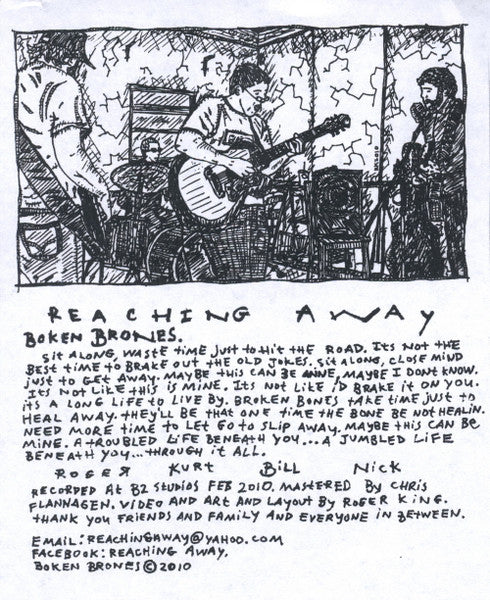 Perfect Future / Reaching Away : Perfect Future / Reaching Away  (7" + CDr)