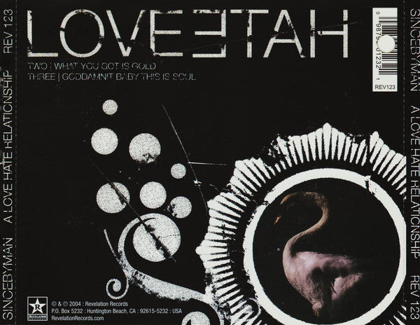 Sincebyman* : A Love Hate Relationship (CD, EP)