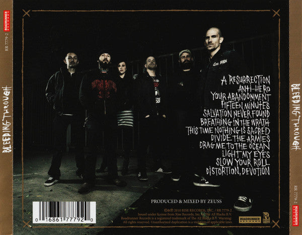 Bleeding Through : Bleeding Through (CD, Album)
